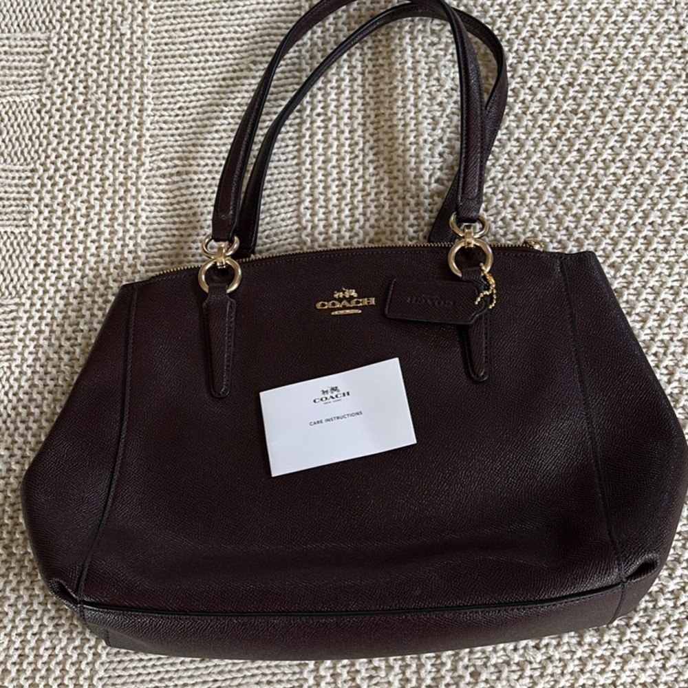 Coach Dark Brown Shoulder Bag